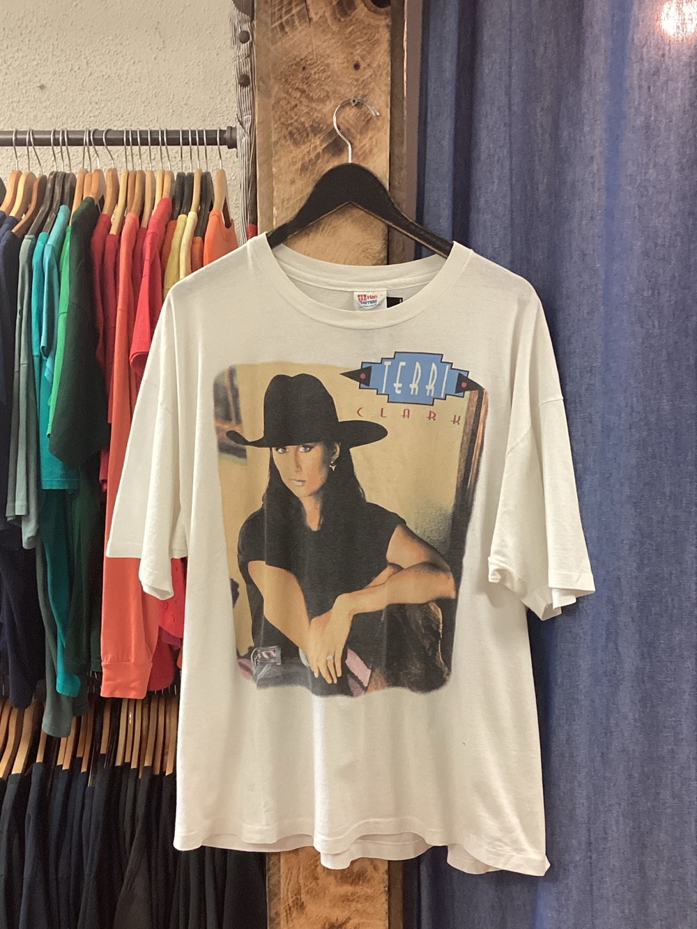 Vintage 1996 Terri Clark Tour White T-Shirt